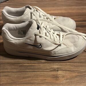 Nike White Minimalist Sneakers